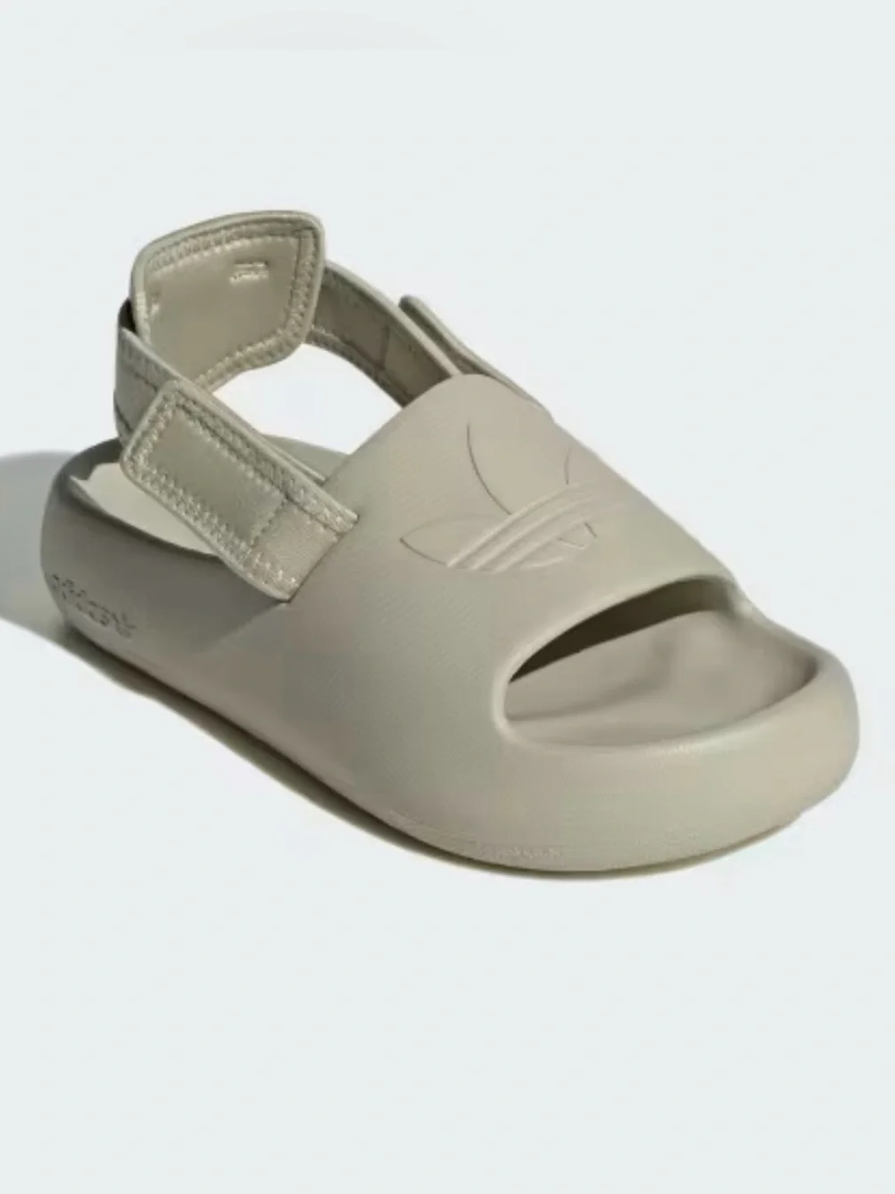 NWT adidas Kids Adifom Adilette C Slide in Beige Neutral, Size 11K